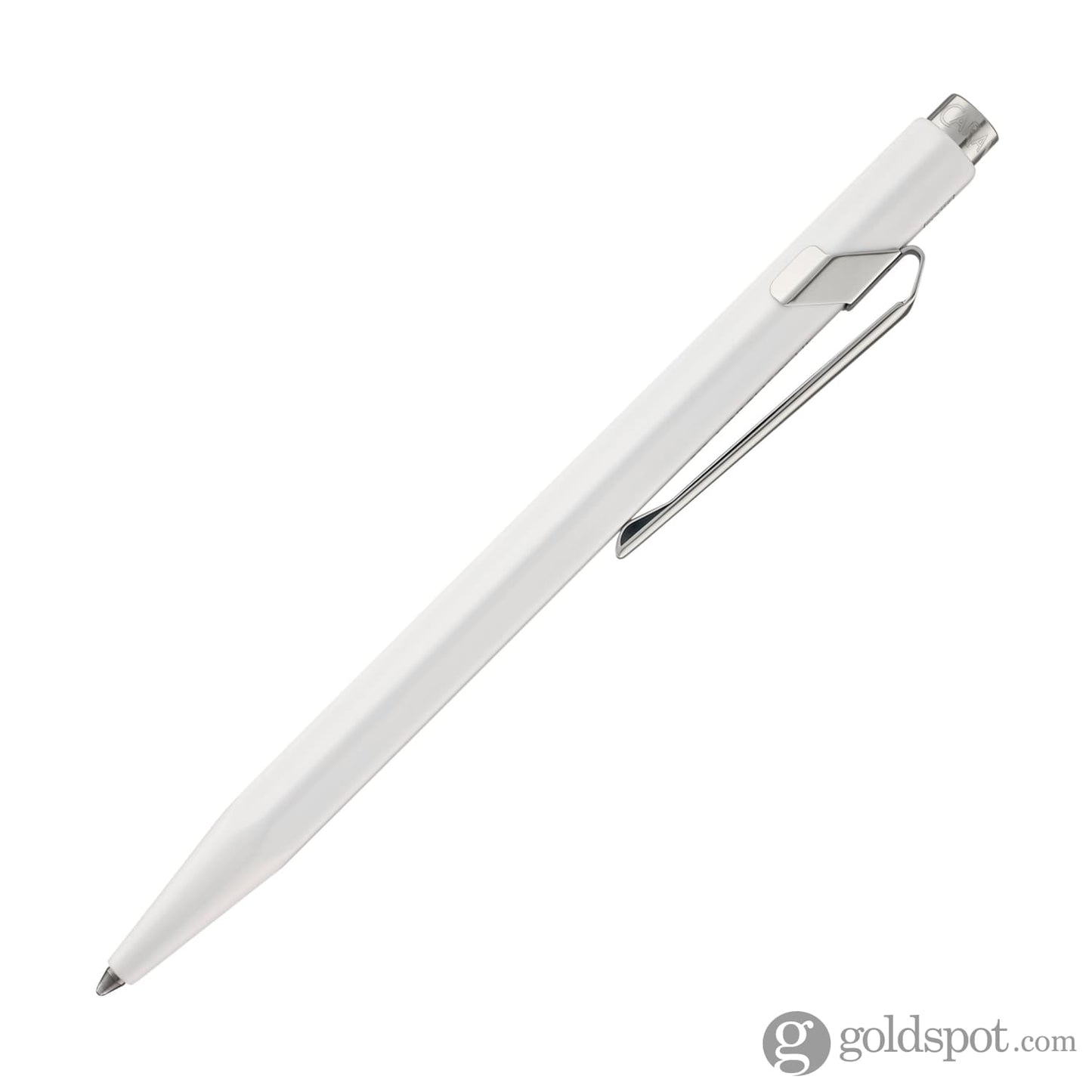 Caran d’Ache 849 Metal Collection Ballpoint Pen in White Ballpoint Pen