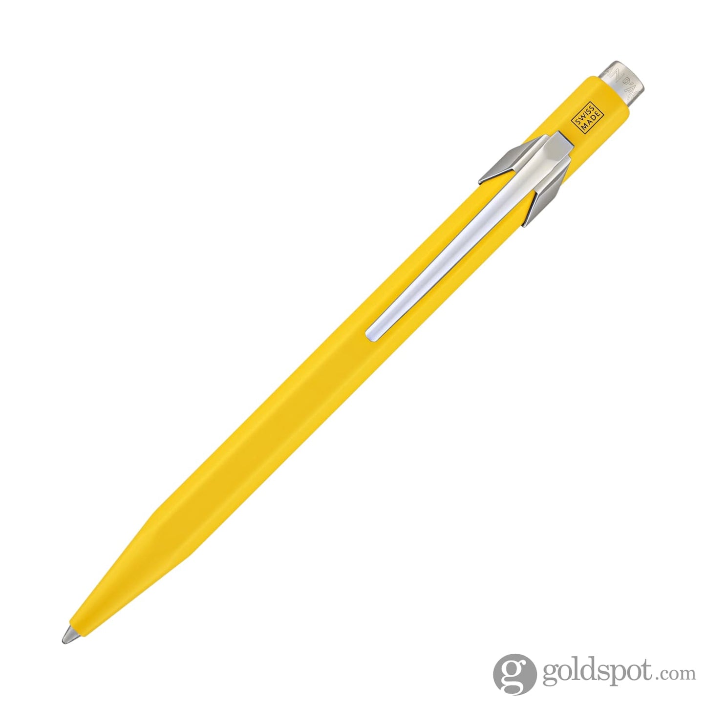Caran d’Ache 849 Metal Collection Ballpoint Pen in Yellow Ballpoint Pen