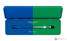 Caran d’Ache 849 Paul Smith 4 Ballpoint Pen in Cobalt/Emerald Pen