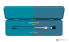 Caran d’Ache 849 Paul Smith 4 Ballpoint Pen in Cyan/Steel Pen