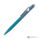 Caran d’Ache 849 Paul Smith 4 Ballpoint Pen in Cyan/Steel Pen