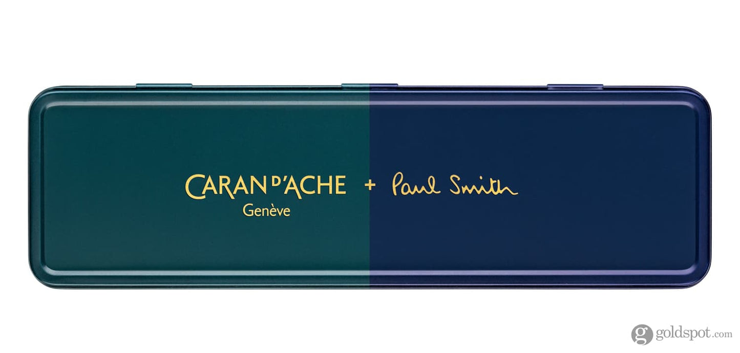 Caran d’Ache 849 Paul Smith 4 Ballpoint Pen in Racing Green/Navy Pen