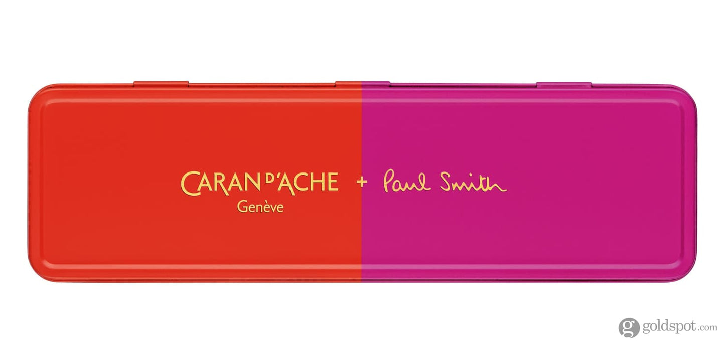 Caran d’Ache 849 Paul Smith 4 Ballpoint Pen in Warm Red/Melrose Pink Pen