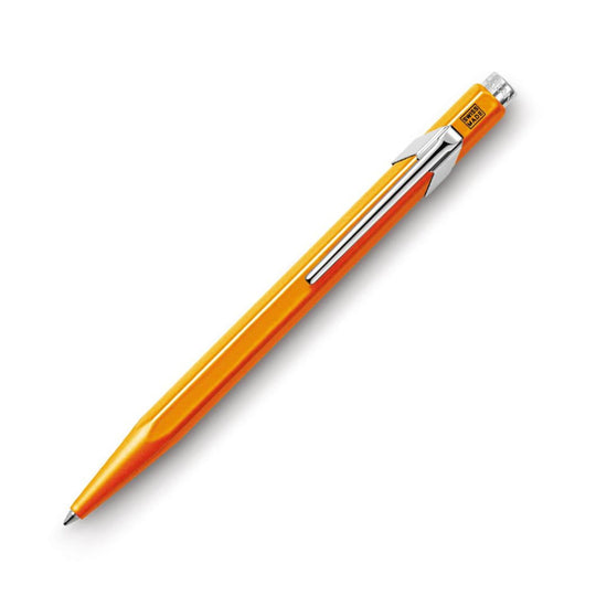 Caran d'Ache 849 Popline Ballpoint Pen in Fluorescent Orange
