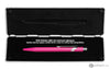 Caran dAche 849 Popline Ballpoint Pen in Fluorescent Pink Ballpoint Pen