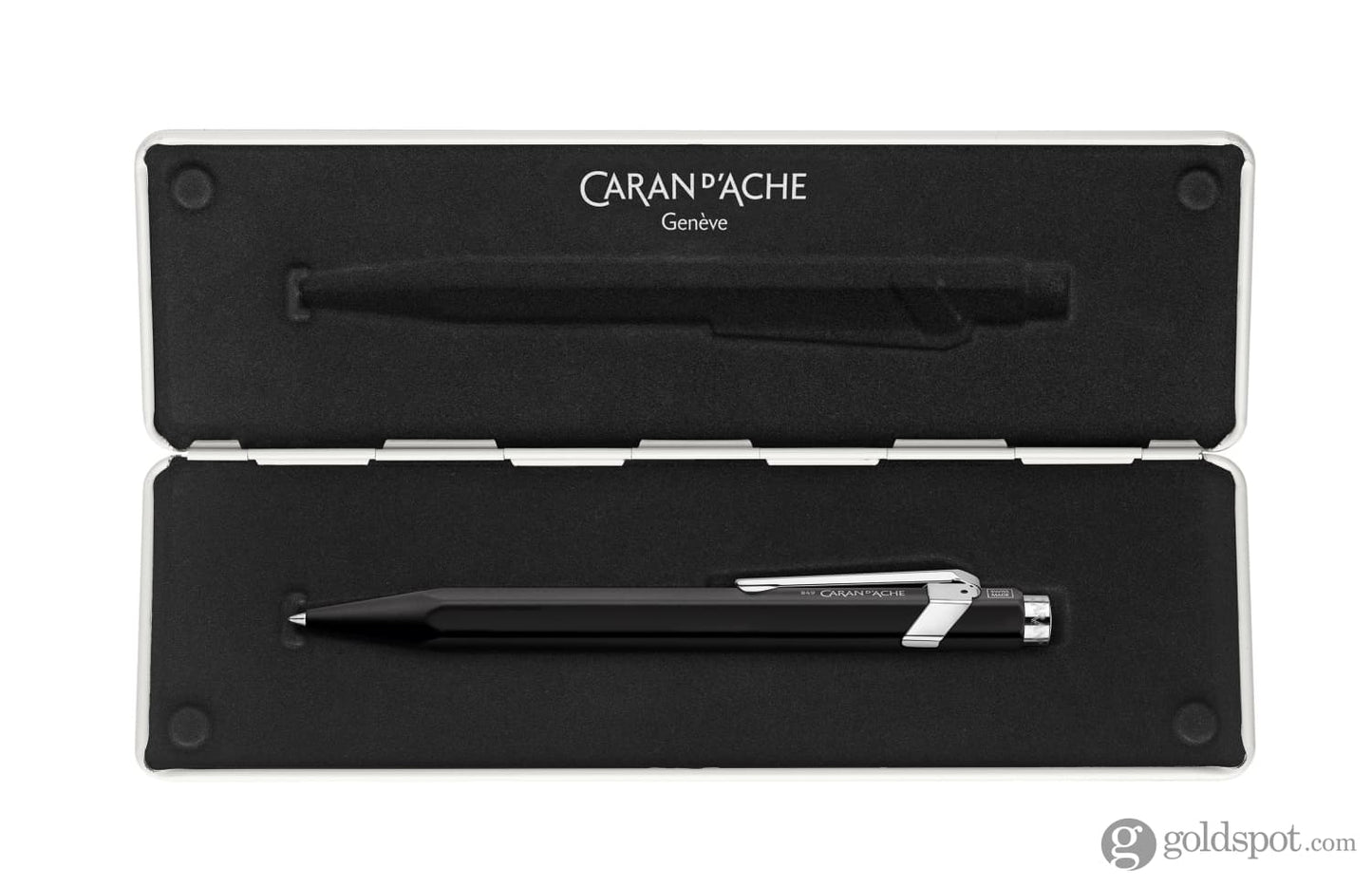 Caran d’Ache 849 Rollerball Pen in Black with Slimpack Rollerball Pen