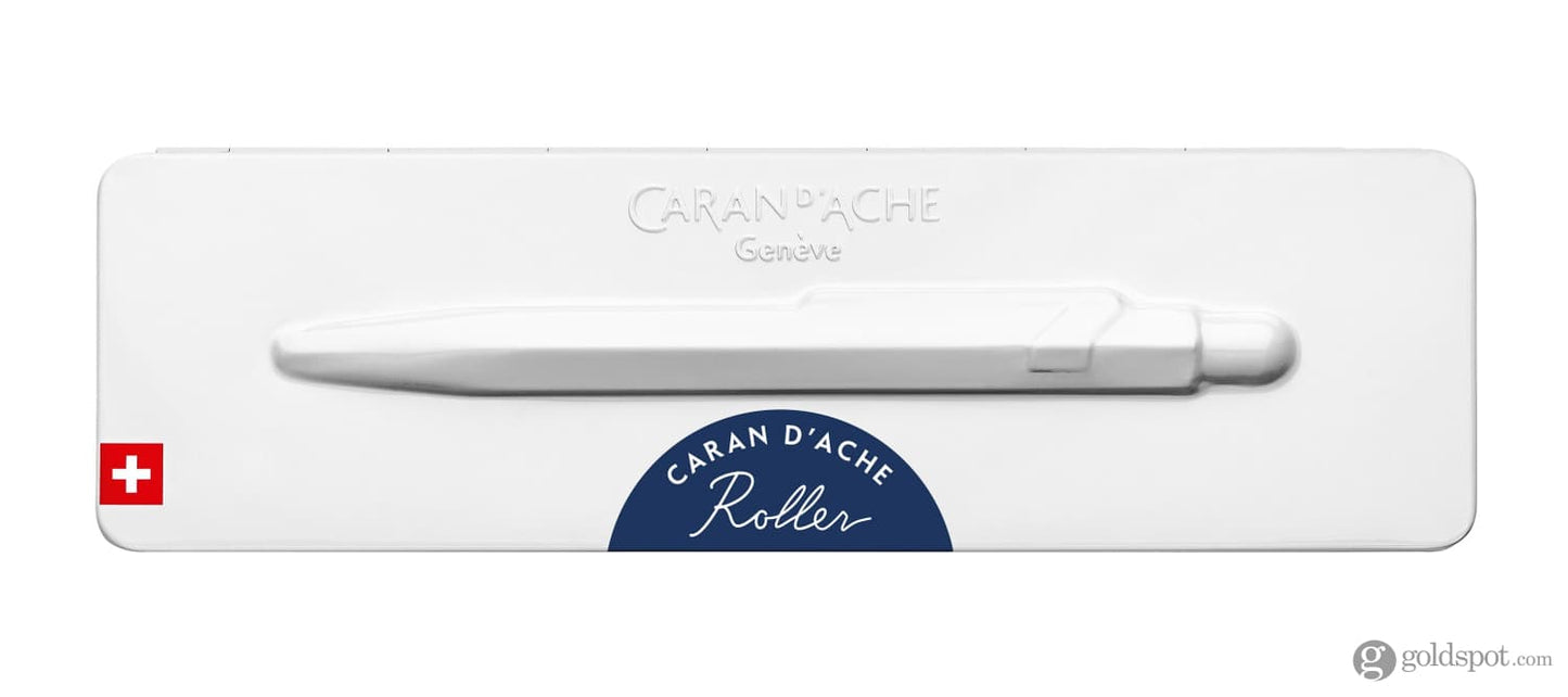Caran d’Ache 849 Rollerball Pen in Blue with Slimpack Rollerball Pen