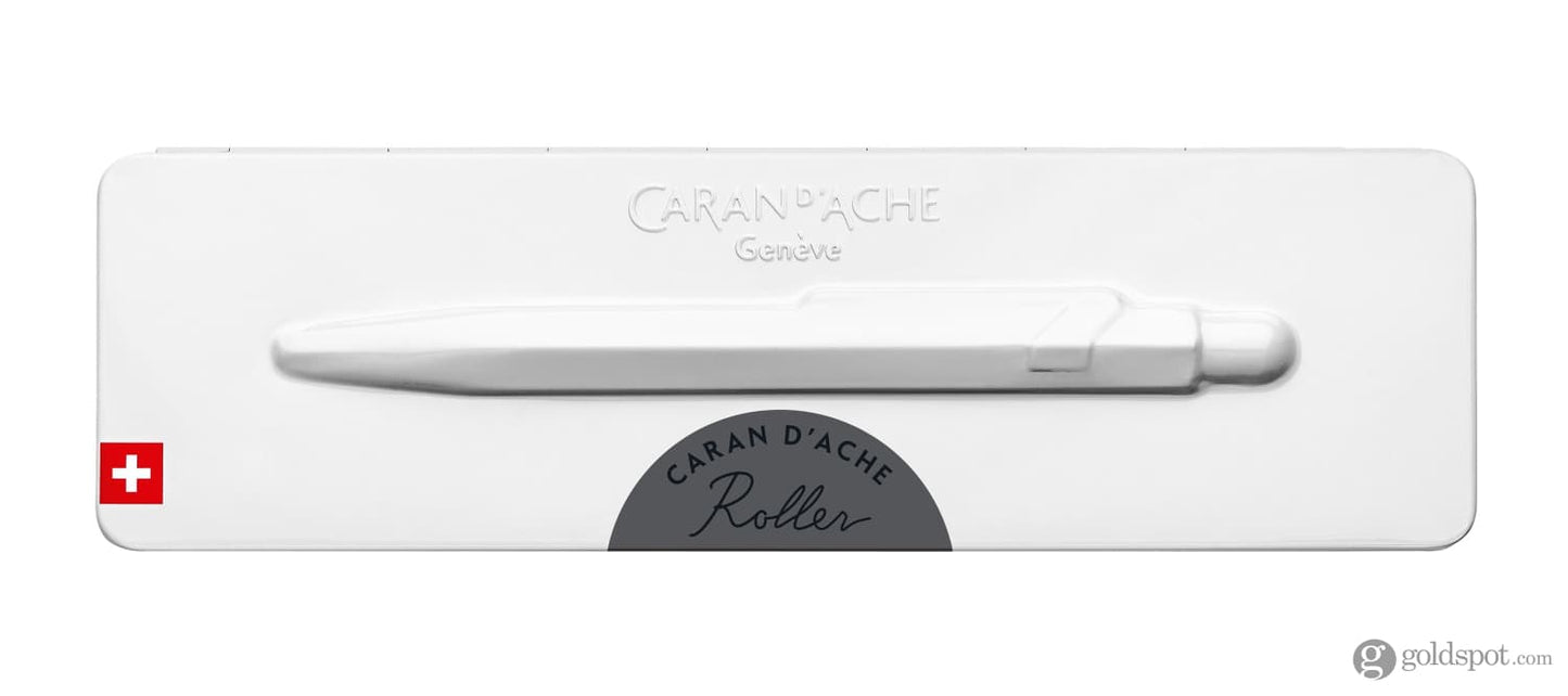 Caran d’Ache 849 Rollerball Pen in Grey with Slimpack Rollerball Pen