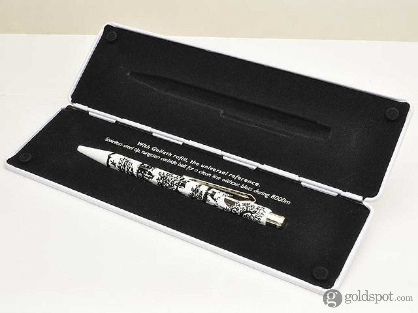 Caran dAche 849 Totally Swiss Ballpoint Pen in Paper Cutout Ballpoint Pen