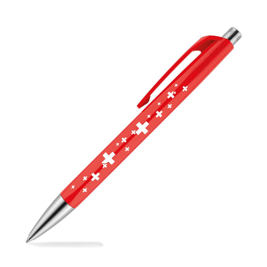 Caran d'Ache 888 Infinite Ballpoint Pen with Swiss Cross Theme