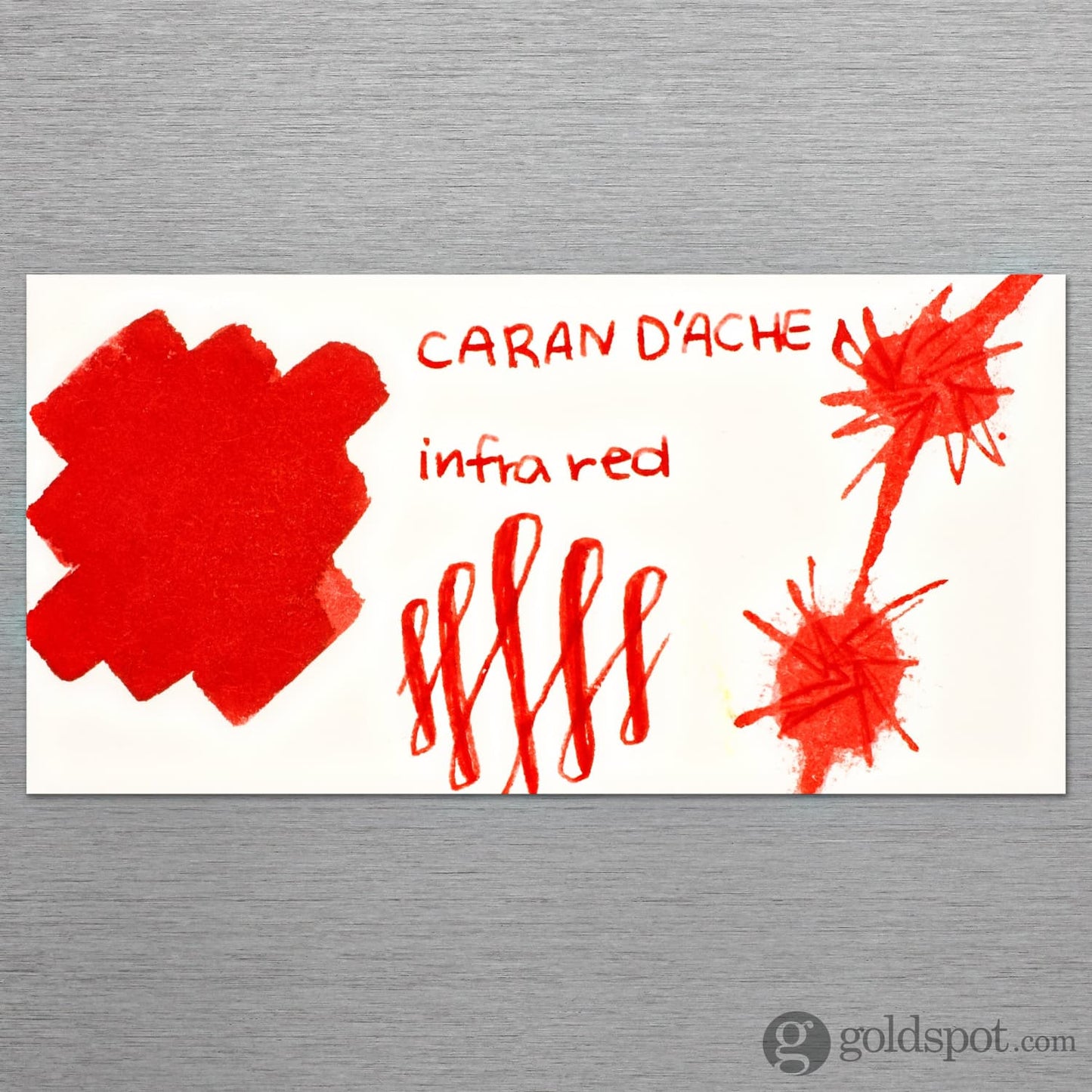 Caran d’Ache Chromatics Bottled Ink in Infra Red - 50 mL Bottled Ink