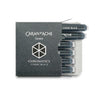 Caran dAche Chromatics Ink Cartridges in Cosmic Black - Pack of 6 Fountain Pen Cartridges