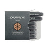 Caran dAche Chromatics Ink Cartridges in Organic Brown - Pack of 6 Fountain Pen Cartridges