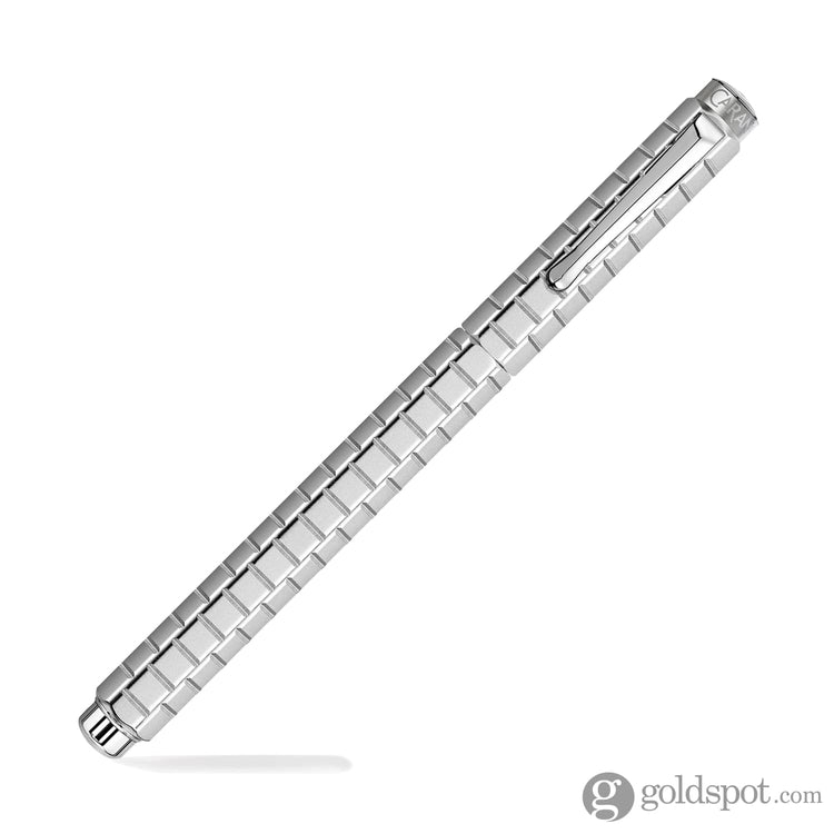 Caran d’Ache Ecridor Avenue Rollerball Pen in Milled Guillochage and Palladium Rollerball Pen