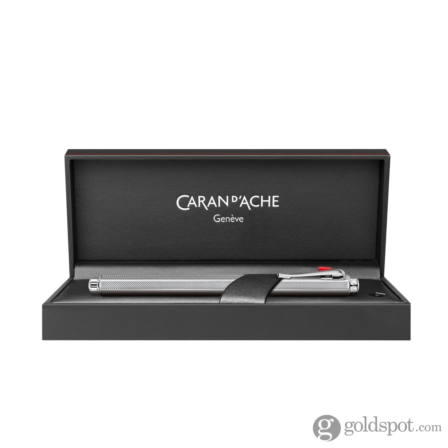 Caran d’Ache Ecridor Fountain Pen in Maille Milanaise Silver Plated Fountain Pen