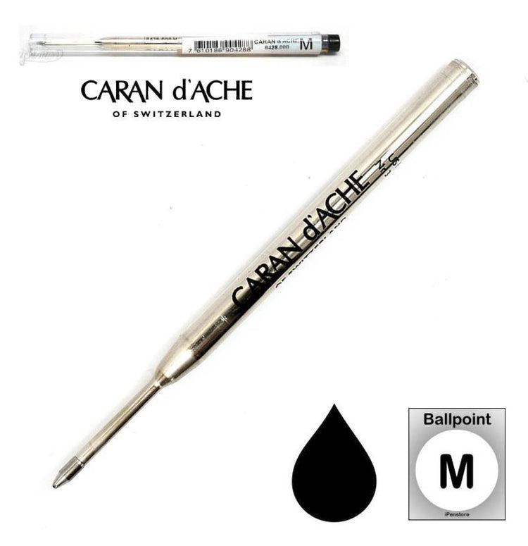 Caran d’Ache Goliath Ballpoint Pen Refill in Black Ballpoint Pen Refill