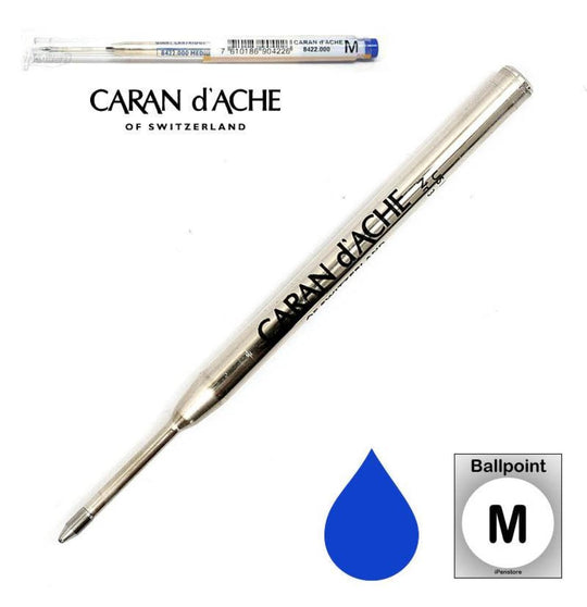 Caran d'Ache Goliath Ballpoint Pen Refill in Blue