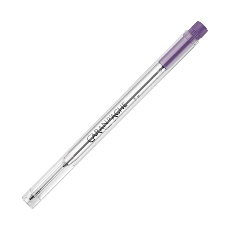 Caran d’Ache Goliath Ballpoint Pen Refill in Violet - Medium Point Ballpoint Pen Refill