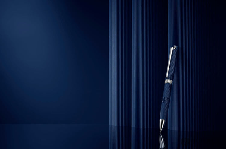 Caran d’Ache Léman Ballpoint Pen in Bleu Marin Ballpoint Pen