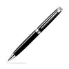 Caran dAche Léman Mechanical Pencil in Ebony Black Lacquer Silver Plated and Rhodium Coated - 0.7mm Mechanical Pencil