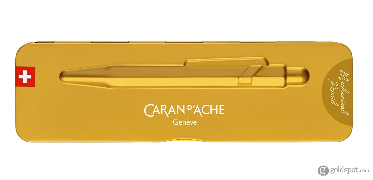 Caran d’Ache Metal Collection Mechanical Pencil in Goldbar Mechanical Pencil