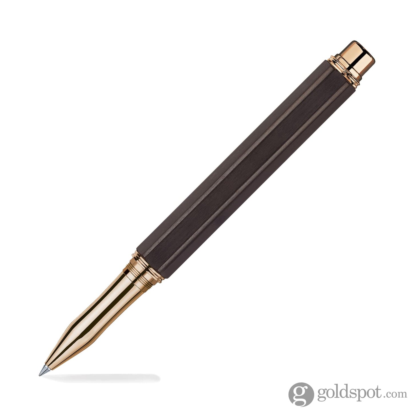 Caran Dache Varius Ebony Rollerball Pen in Rose Gold Rollerball Pen