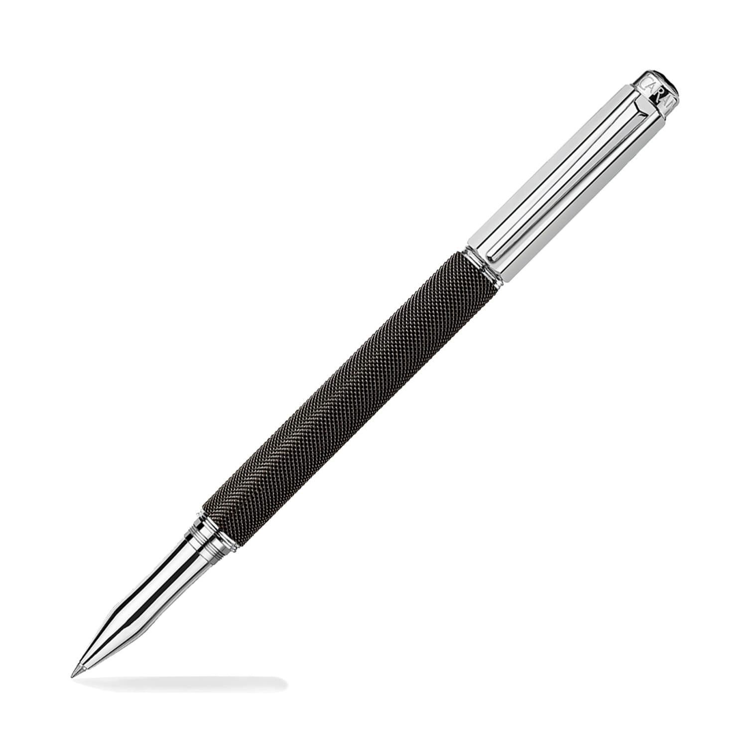 Caran d'Ache Varius Ivanhoe Rollerball Pen in Black - Goldspot Pens