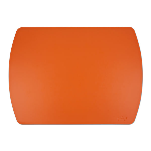 Girologio Repurposed Leather Writing Mat in Orange Accessories