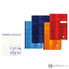 Clairefontaine Clothbound French Ruled Notebook in Assorted Colors 8.25 x 11.75 in. Notebook