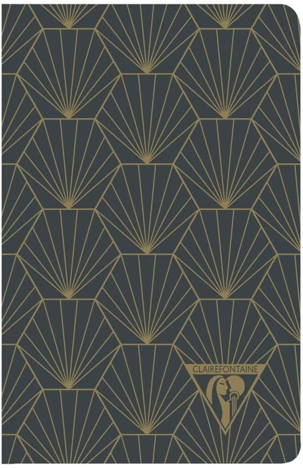 Clairefontaine Neo Deco Notebook in Shell Lined - 5.5 x 8.25 (A5) Notebook