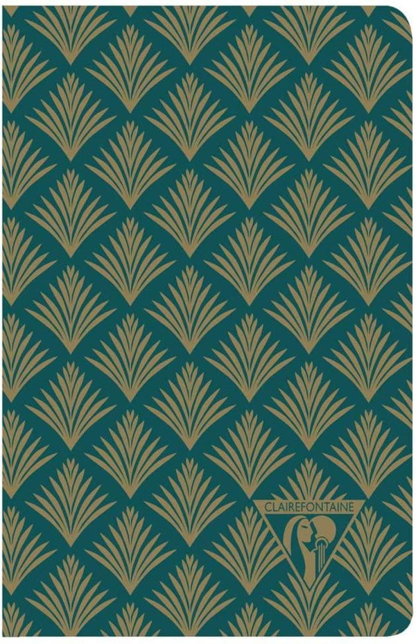 Clairefontaine Neo Deco Notebook in Vegetal Lined - 5.5 x 8.25 (A5) Notebook