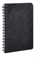 Clairefontaine Wirebound Basics Ruled Notebook in Black Notebook