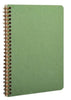 Clairefontaine Wirebound Basics Ruled Notebook in Green Notebook