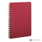 Clairefontaine Wirebound Basics Ruled Notebook in Red 8.25 x 11.75 in. Notebook