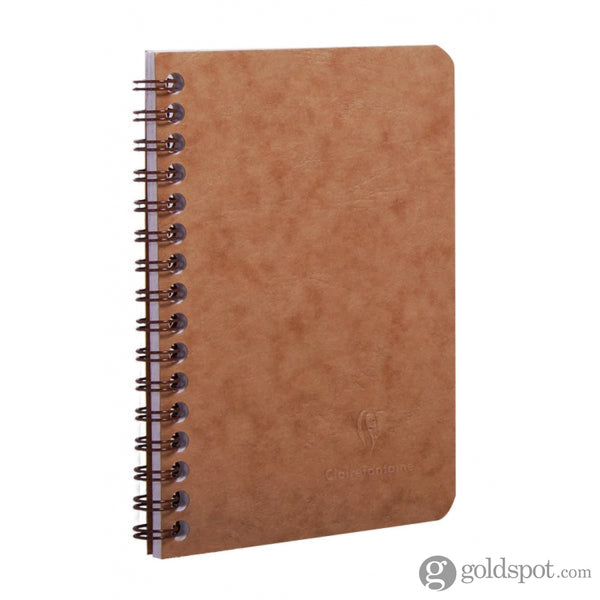 Clairefontaine Wirebound Basics Ruled Notebook in Tan 8.25 x 11.75 in. Notebook