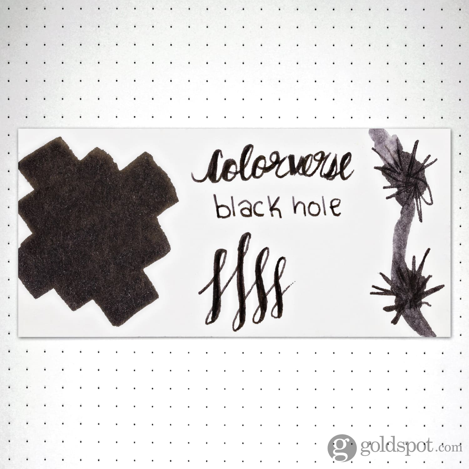 Colorverse Astrophysics Mini Bottled Ink in Black Hole - 5mL