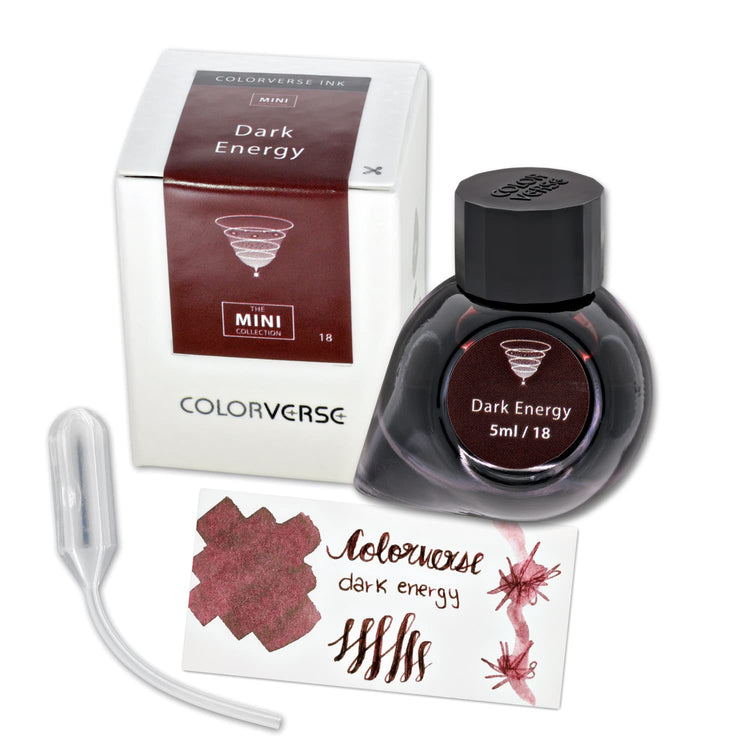 Metroverse Ink Colorverse Astrophysics Mini Bottled Ink in Dark Energy - 5mL ...