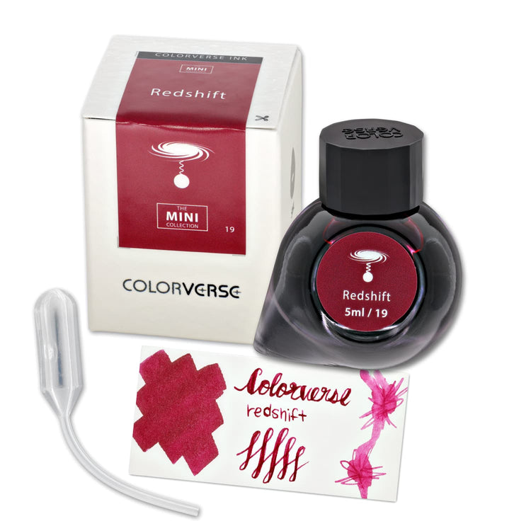 Colorverse Astrophysics Mini Bottled Ink in Red Shift - 5mL Bottled Ink