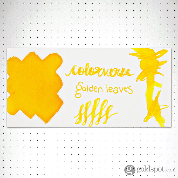 Colorverse Earth Edition Mini Bottled Ink in Golden Leaves - 5mL Bottled Ink