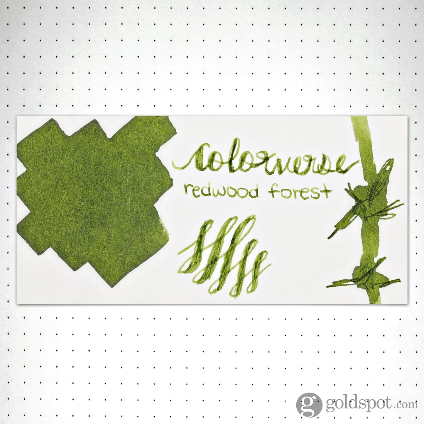 Colorverse Earth Edition Mini Bottled Ink in Redwood Forest - 5mL Bottled Ink