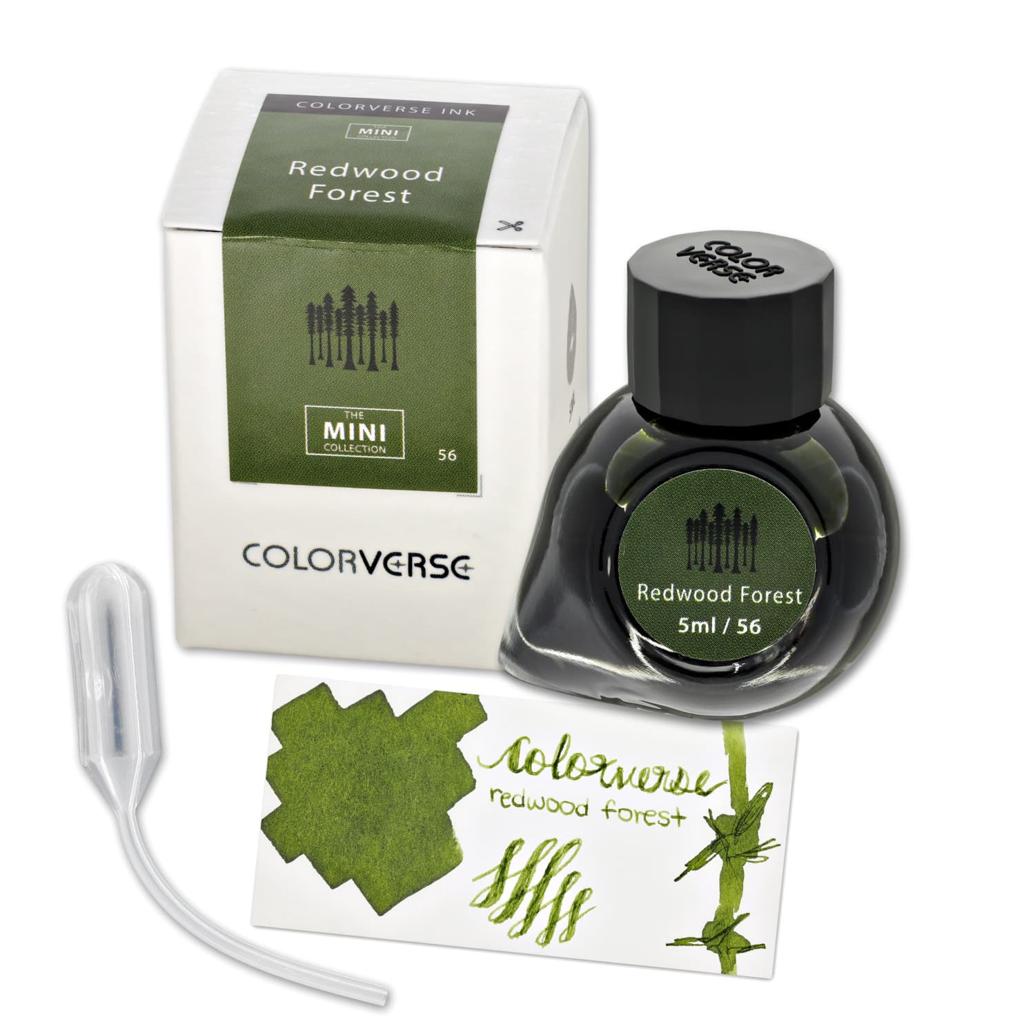 Colorverse Earth Edition Mini Bottled Ink in Redwood Forest - 5mL ...