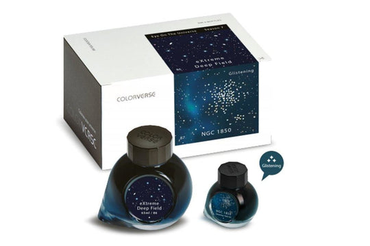 Colorverse Eye on the Universe Bottled Ink in Extreme Deep Field and NGC 1850 Glistening - 2 Bottle Set (65ml+15ml)