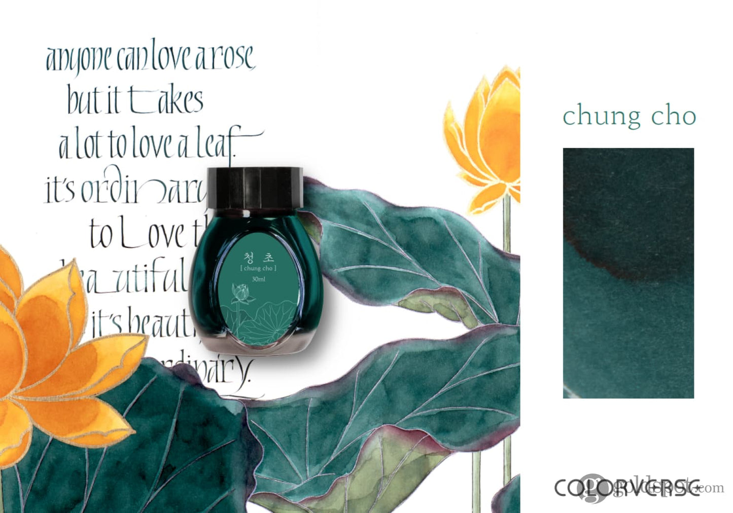 Colorverse Min-Hwa Bottled Ink in Chung Cho - 30mL Bottled Ink
