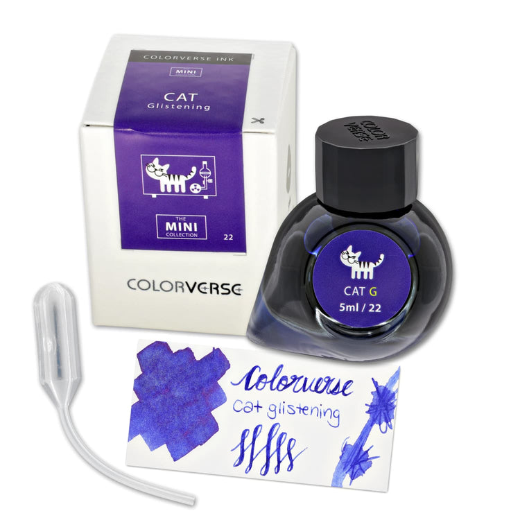 Metroverse Ink Colorverse Multiverse Mini Bottled Ink in Cat - 5mL - Goldspot Pens
