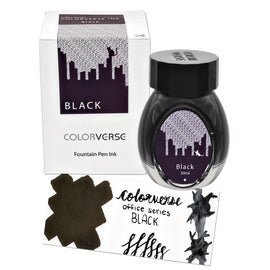 Colorverse Office Series Bottled Ink in Black - 30mL