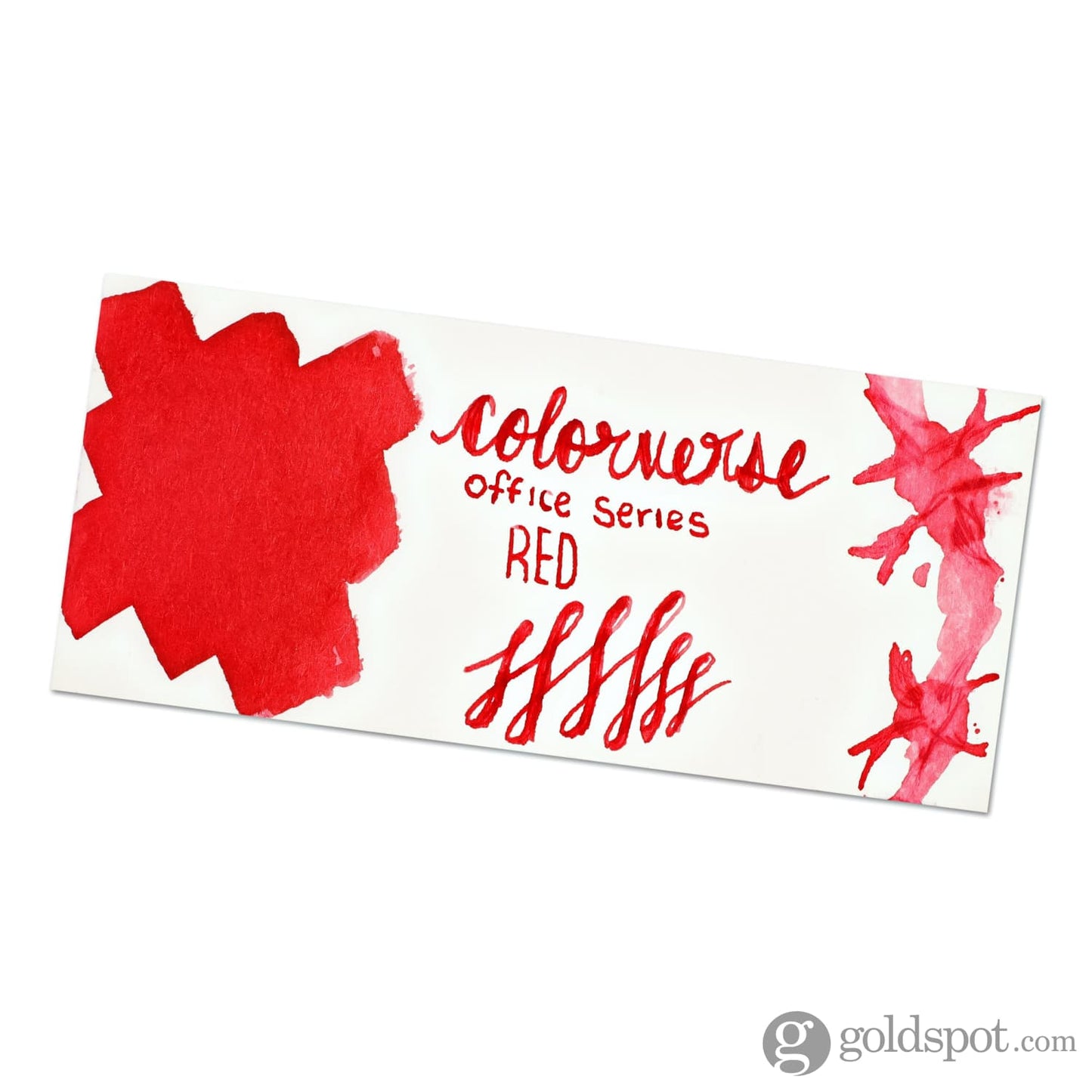 Colorverse Office Series Bottled Ink in Red - 30mL Bottled Ink