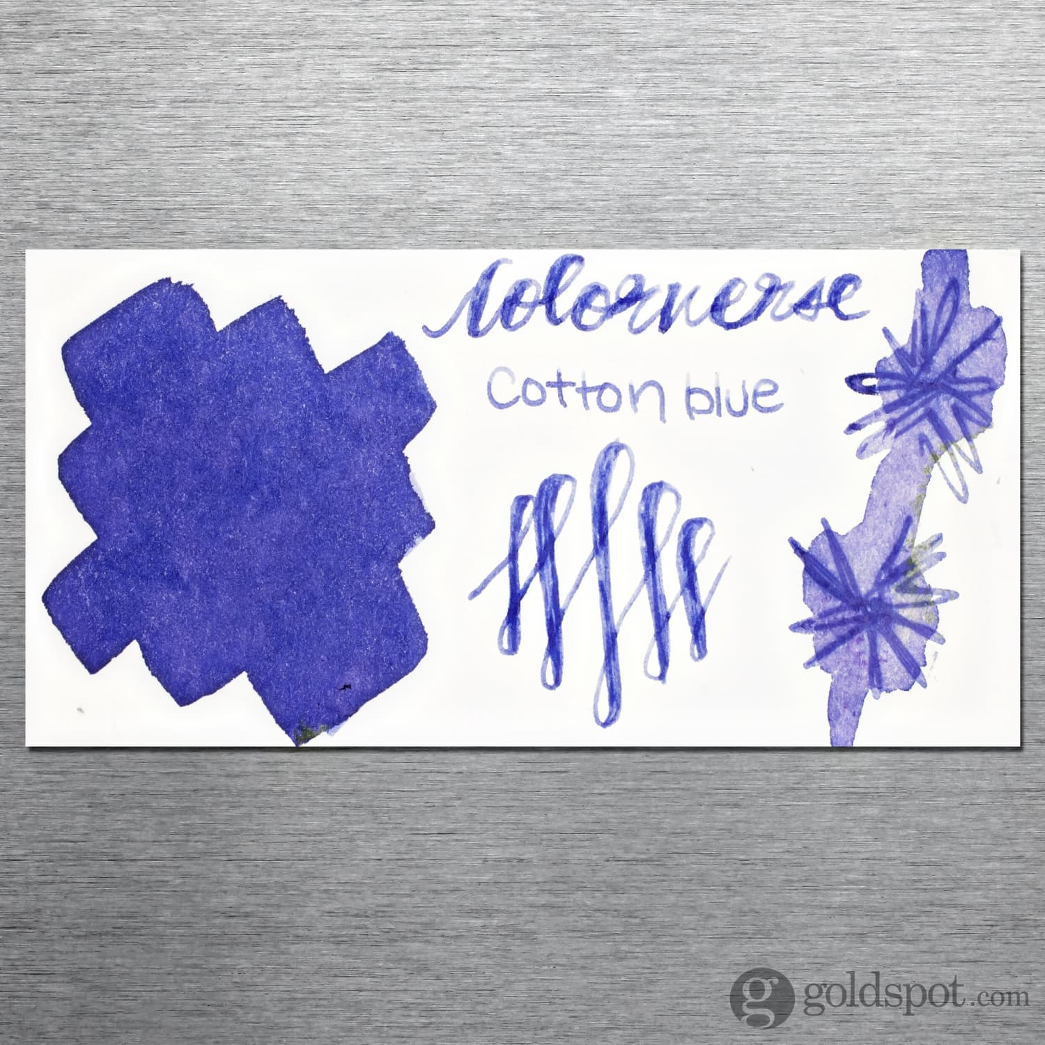 Colorverse Project Bottled Ink in Cotton Blue - 65mL - Goldspot Pens