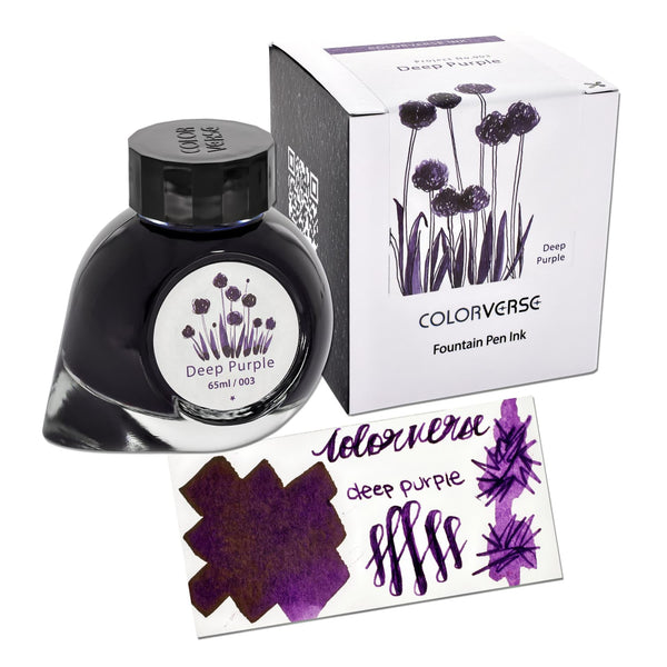 Colorverse Project Bottled Ink in Deep Purple - 65mL Bottled Ink
