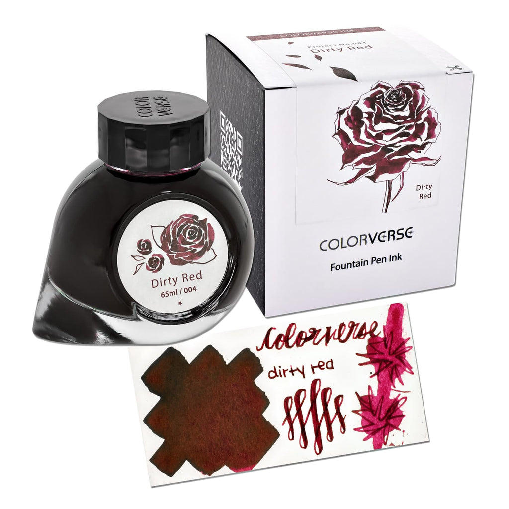 Colorverse Project Bottled Ink in Dirty Red - 65mL Bottled Ink