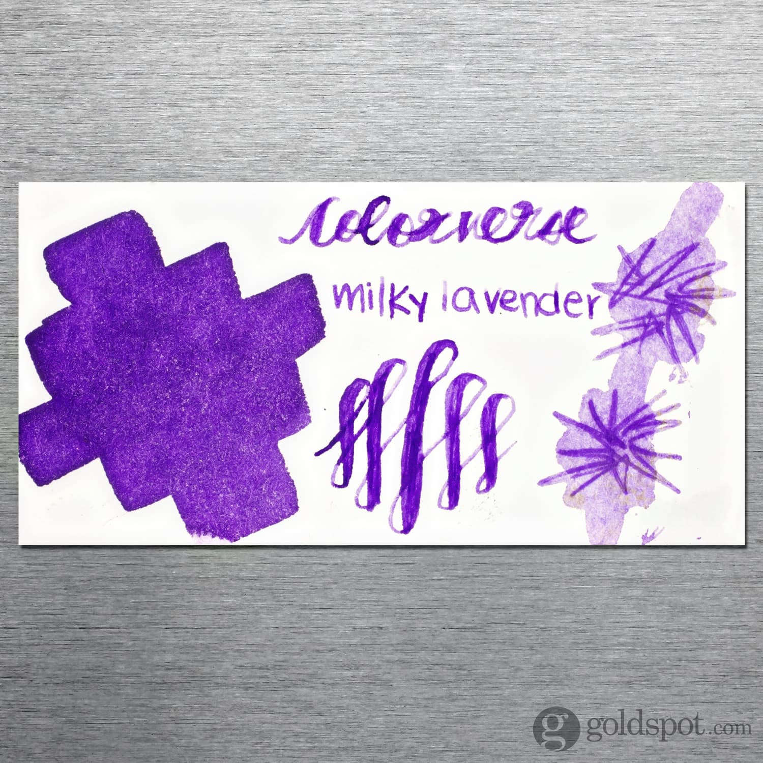 Colorverse Project Bottled Ink in Milky Lavender - 65mL - Goldspot